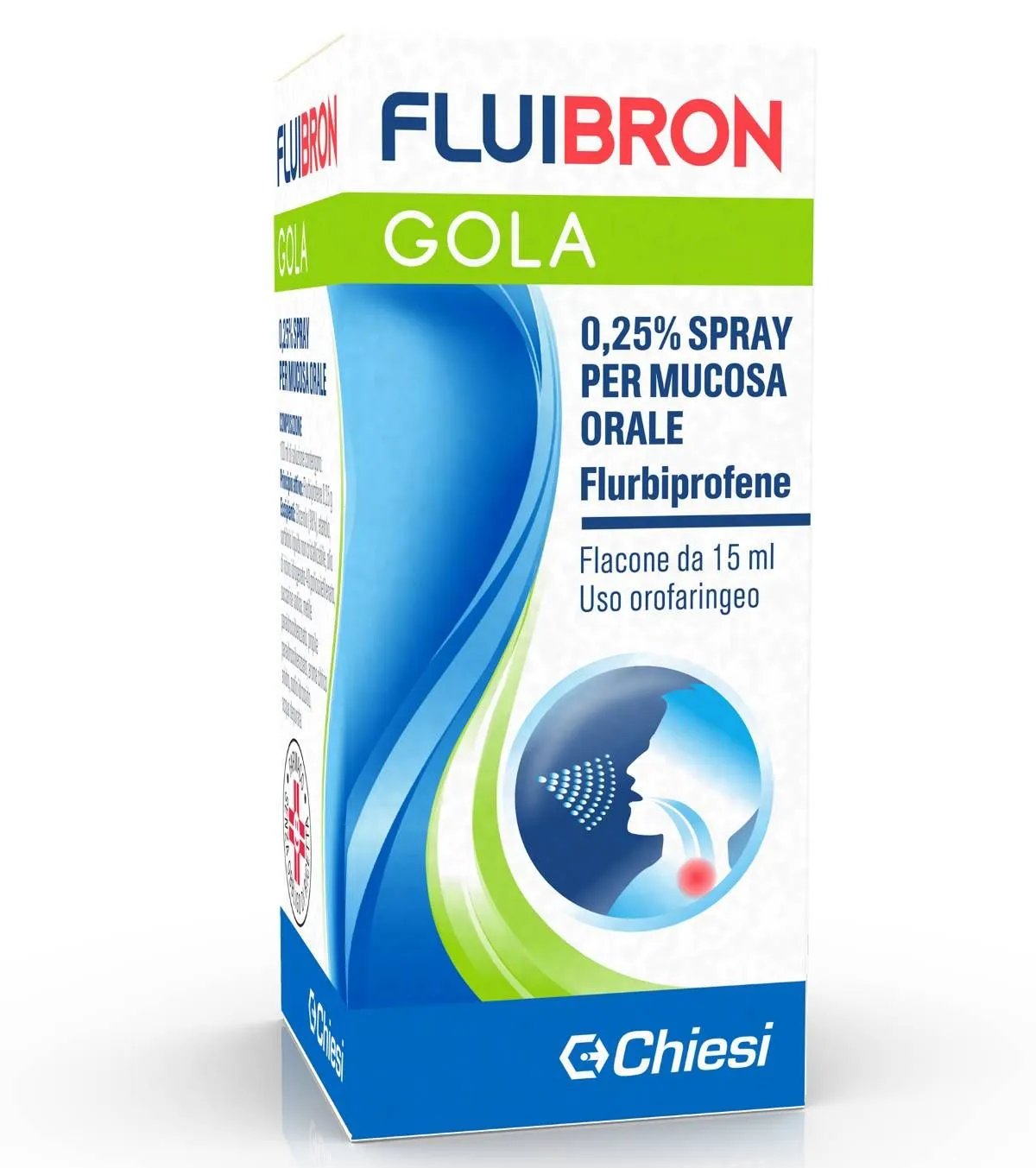  Gola 0,25% Spray Mucosa Orale Flurbiprofene 15ml