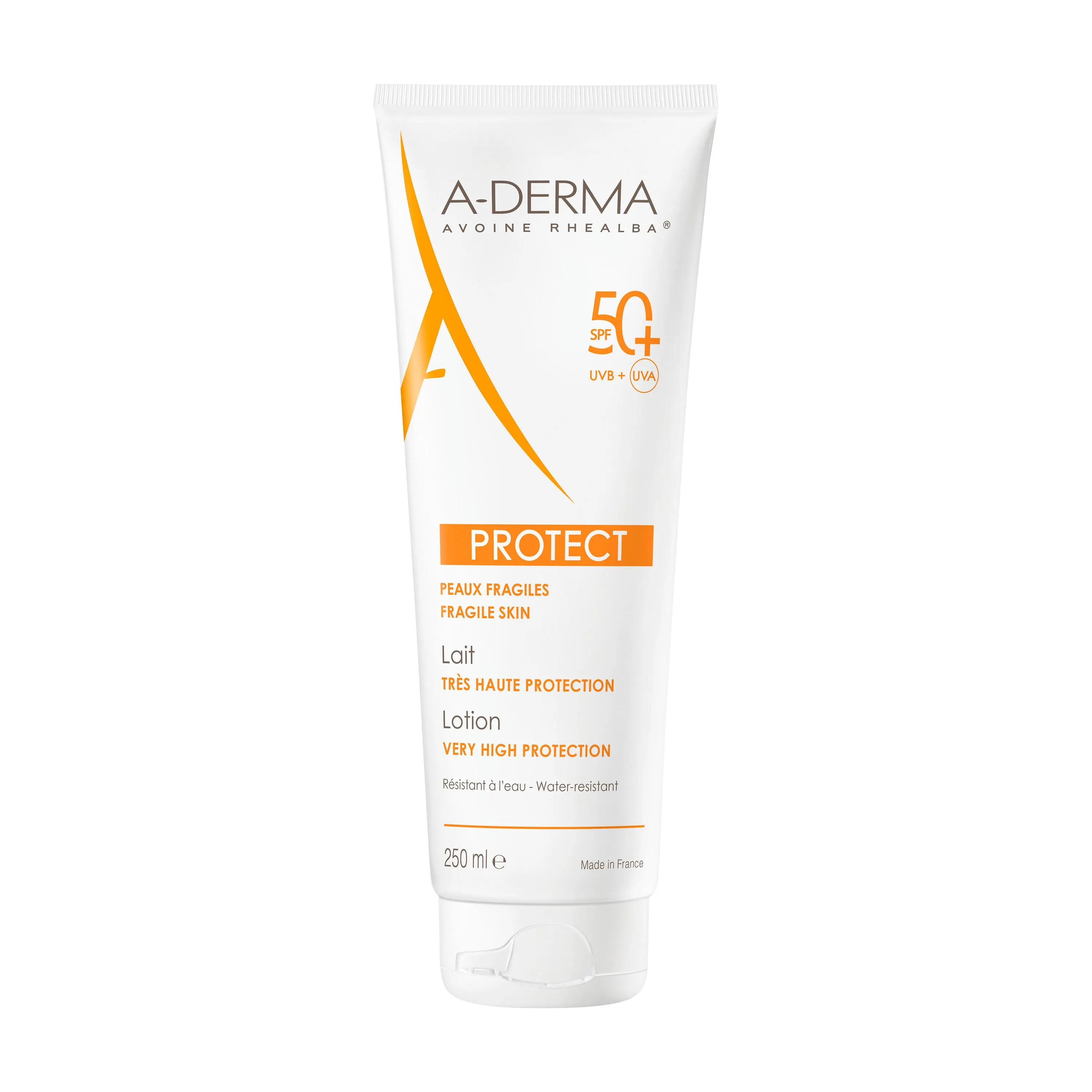 A-derma Protect Protezione Molto Alta Spf50+ 250ml