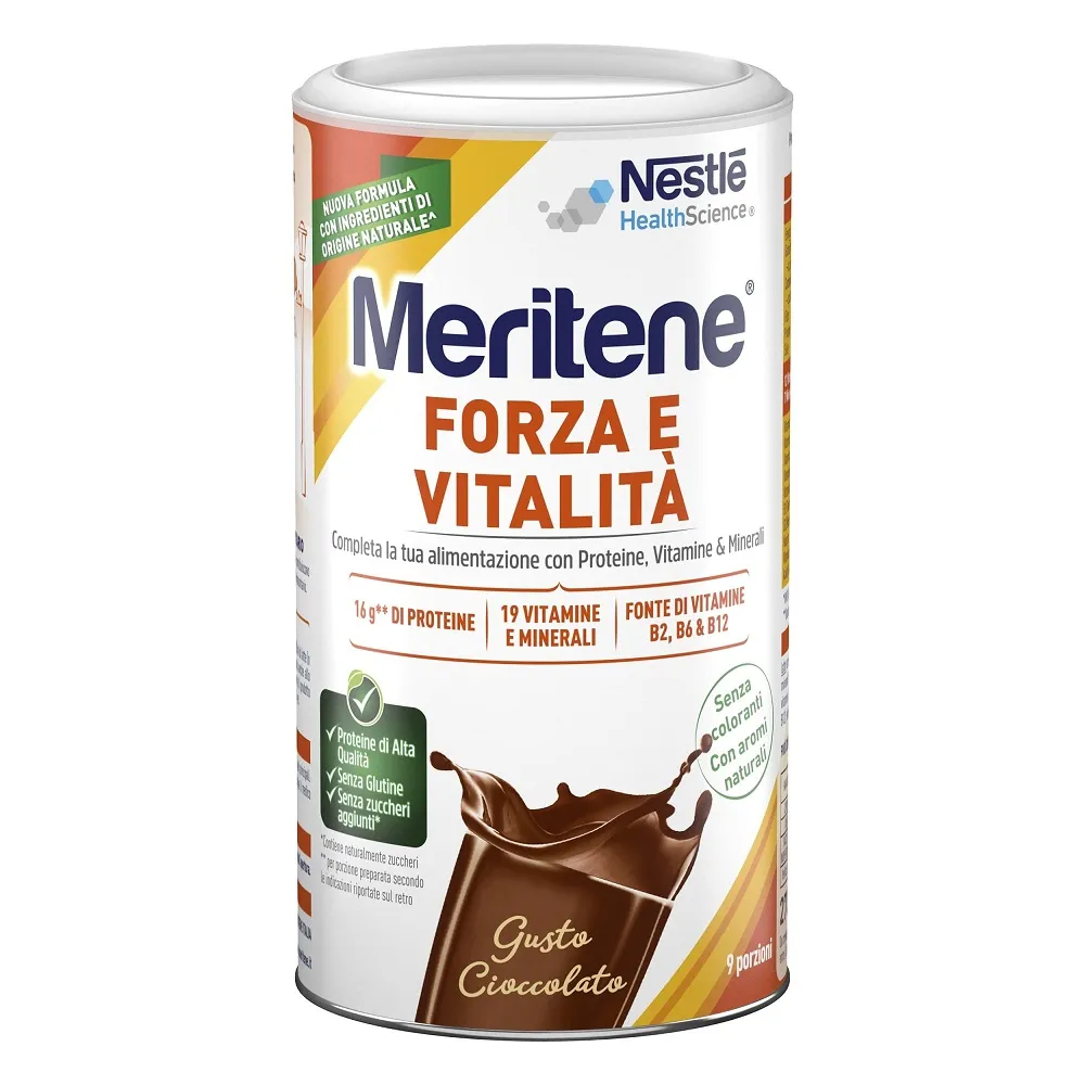  Forza E Vitalità Polvere Integratore Multivitaminico Cioccolato 270g