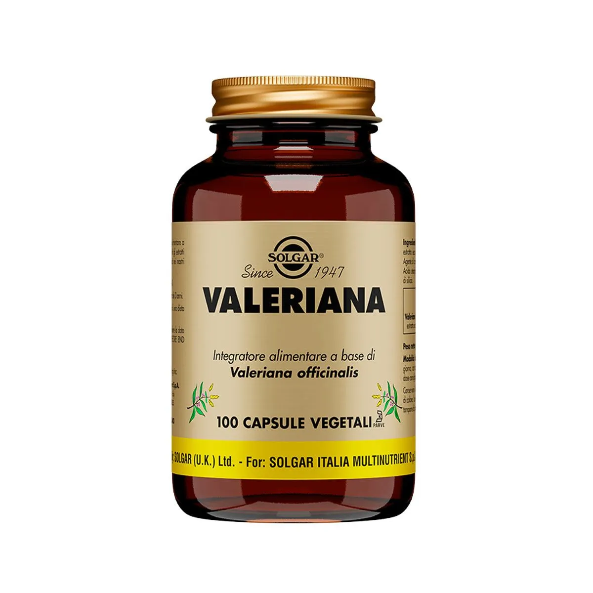  Valeriana Integratore Sonno 100 Capsule Vegetali