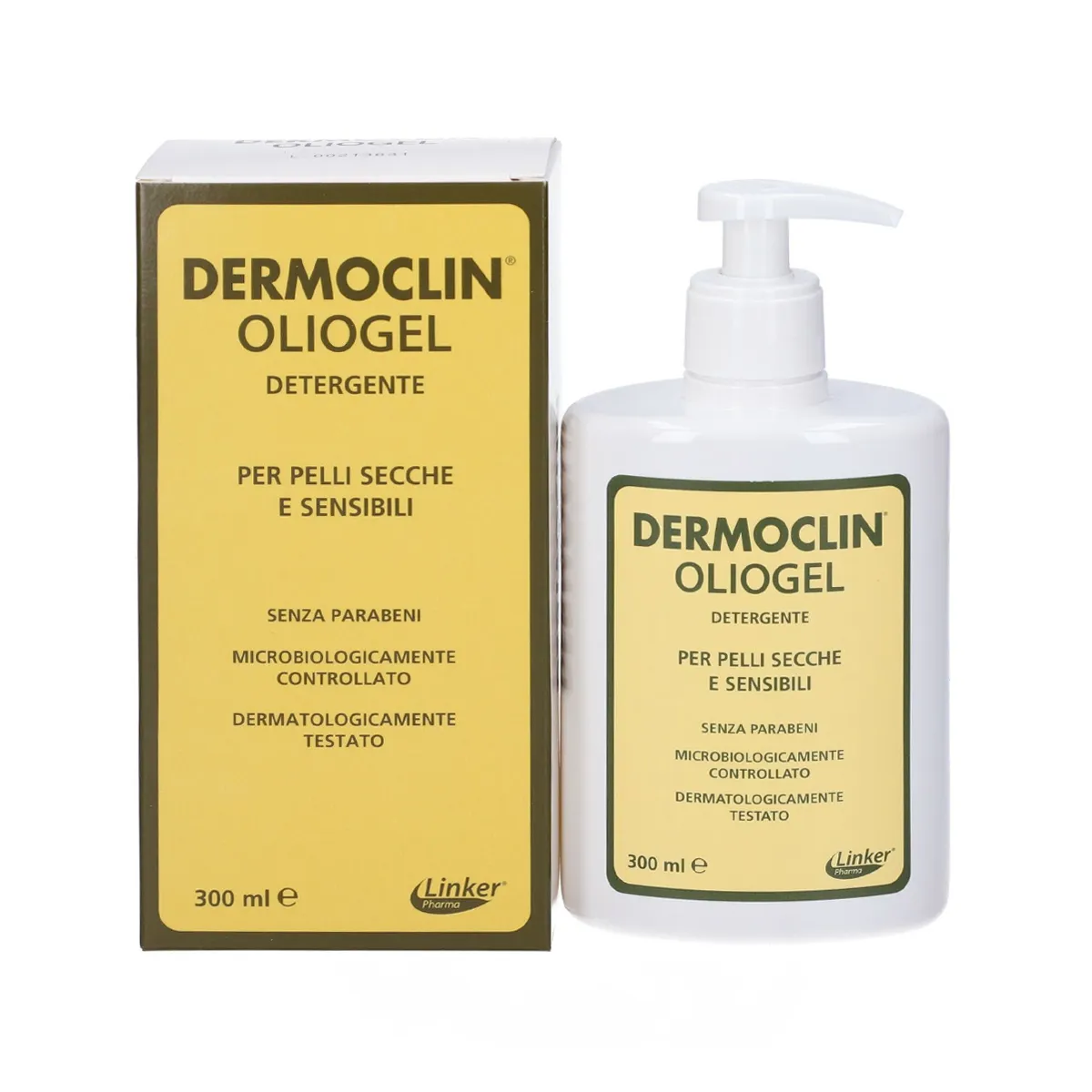 Dermoclin Oliogel Detergente Pelli Secche E Sensibili 300ml