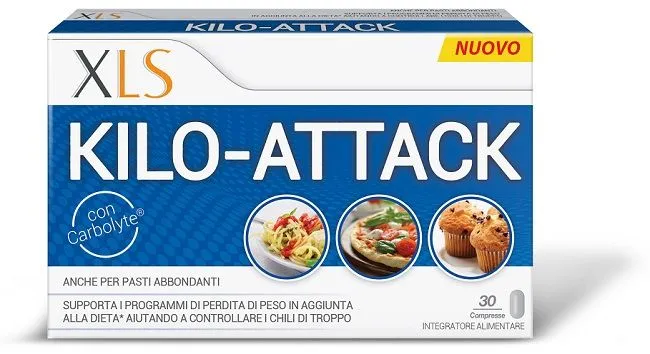 Xls Kilo Attack Integratore Dieta 30 Compresse