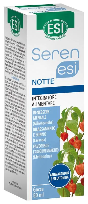 Esi Serenesi Notte Integratore Sonno Gocce 50ml