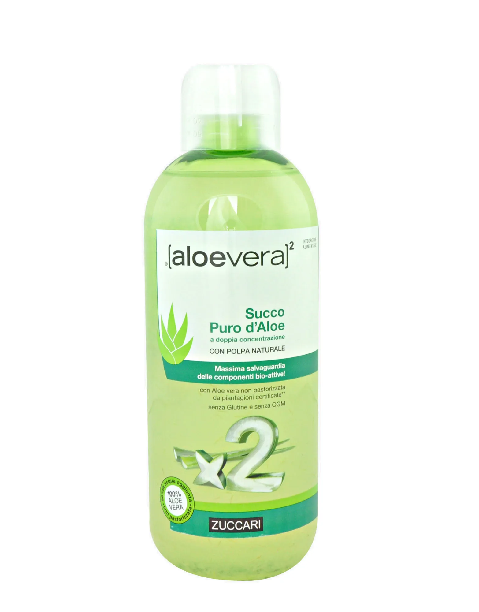 Zuccari  Succo Puro D'aloe 1000ml