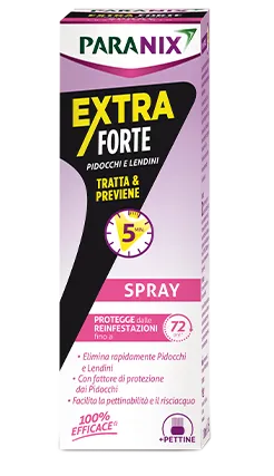  Spray Extra Forte Trattamento Pidocchi E Lendini 100ml