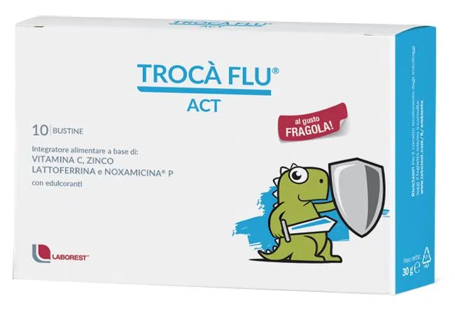 Trocà Flu Act Integratore Difese Immunitarie 10 Bustine