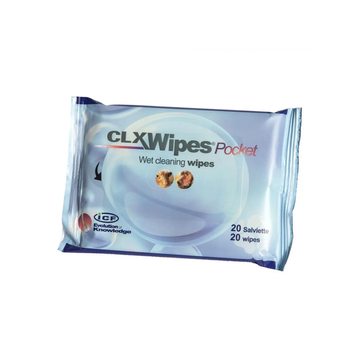  Wipes Pocket Salviette Umidificate Cani E Gatti 20 Pezzi