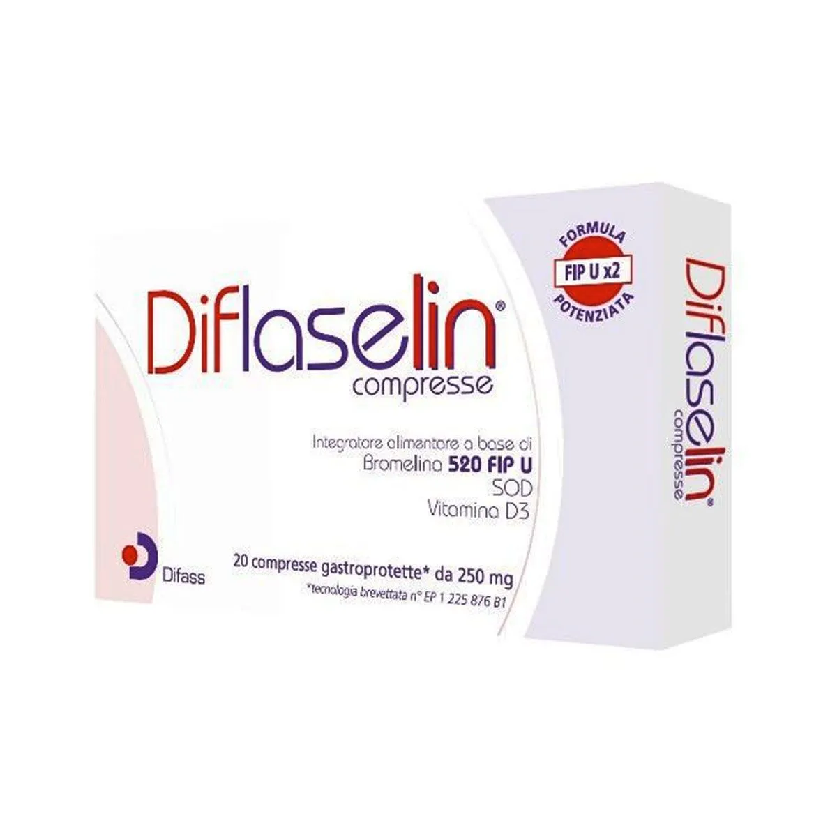 Diflaselin Integratore Drenante 20 Compresse