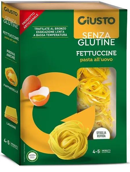 Giusto Fettuccine All'uovo Senza Glutine 250g