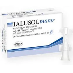 Ialusol Mono Gocce Oculari 20 Fiale