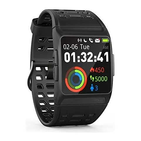 Smartwatch Explorer 3s Impermeabile 5ATM Cardiofrequenza Calorie Gps Da Adulto Nero Europa