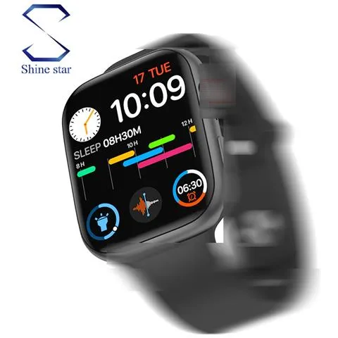 Pro Smart Watch Uomo Donna 1.75 Pollici Bluetooth Call Cardiofrequenzimetro Aggiornamento Smartwatch Pk Iwo W56  orologi Intelligenti (nero)
