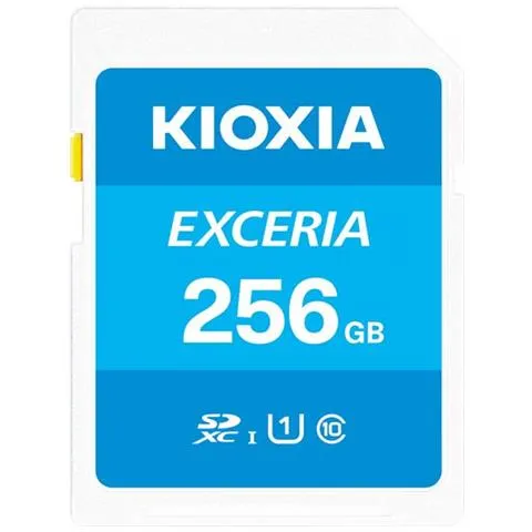 Kioxia Exceria Memoria Flash 256 Gb Microsdxc Classe 10 Uhs-i (kioxia Sd-card Exceria 256gb)