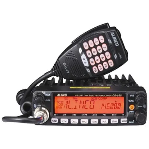 Stazione Radio Alinco Dr-638he Dual Band V4f / Uhf 144-146mhz / 430-440mhz