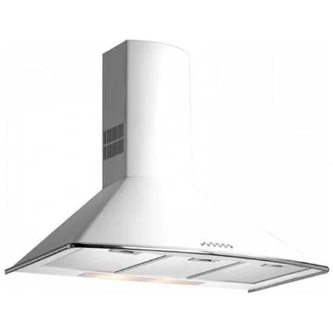 Cappa dm975 W a Parete da 90 cm Filtrante e Aspirante Colore Bianco