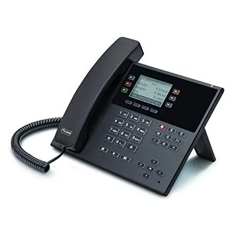 COMfortel D-200 telefono IP Nero Cornetta cablata LCD 3 linee