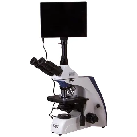 Microscopio Trinoculare Digitale Levenhuk Med D35t Lcd