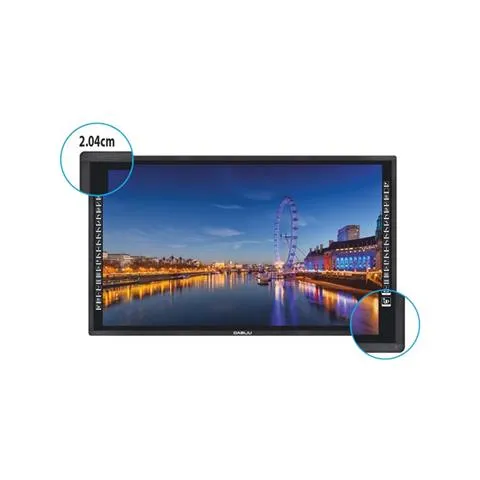 Monitor 70 LED Touch M570-40T1920X1080 Full HD Tempo di Risposta 3ms
