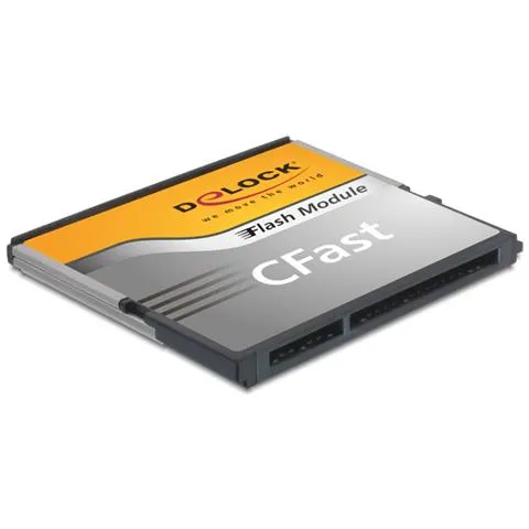 64GB CFast 2.0, 64 GB, 310 MB / s, 150 MB / s, 3000 CICLI PER SETTORE LOGICO, 3000000h, 3, 3V