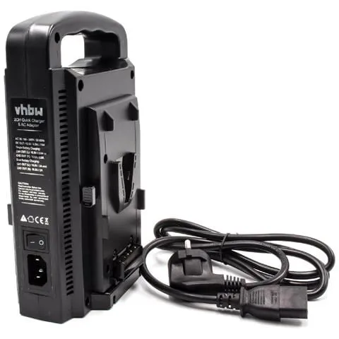 220v Caricabatterie Duale Cavo Alimentazione Per Batteria Sony Bp-l40, Bp-l40a, Bp-l60, Bp-l60a, Bp-l60s, Bp-l80s, Bp-l90, Bp-l90a