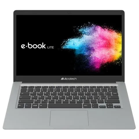 Notebook e-Book Lite Monitor 14.1'' Full HD Intel Celeron N4020 Ram 4GB eMMC 64GB 1xUSB 3.0 Windows 10 Pro