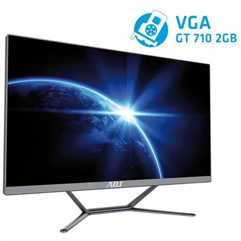 AIO 27''I5 16G 240G 1TB WIN10 VGA710 I5-9400F WIFI 4U3 VGA / HDMI / SPEAKER