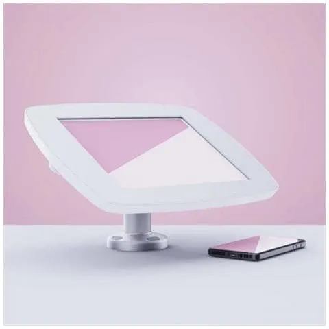 Swivel Desk Supporto Antifurto Per Tablet 24,6 Cm [9.7] Bianco (swivdeskwhtopencam / openhome Pd4)