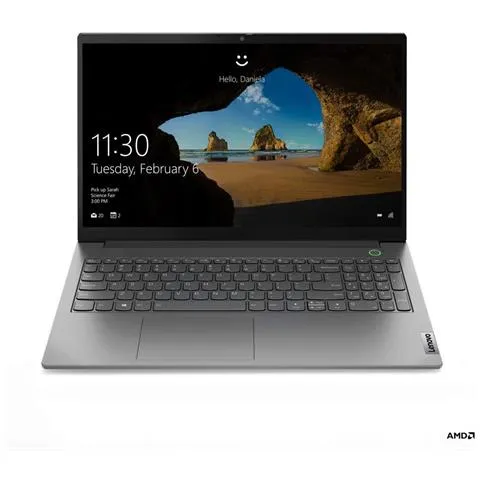 Notebook ThinkBook 15 Monitor 15.6'' Full HD AMD Ryzen 5 4500U Ram 16GB SSD 512GB 2xUSB 3.0 2xUSB 3.1 Windows 10 Pro