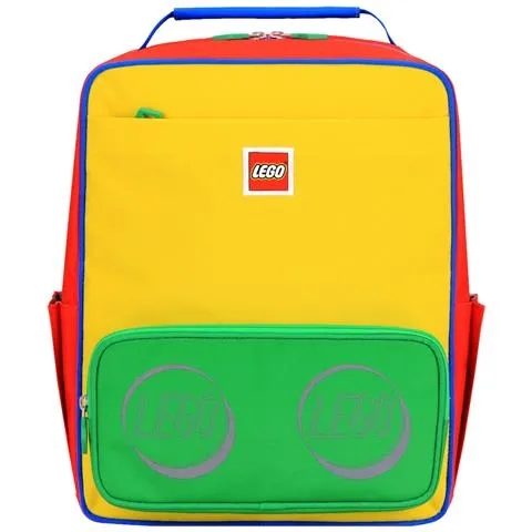 Tribini Classic Backpack Medium, Per Un Ragazzo, Giallo, Zaini