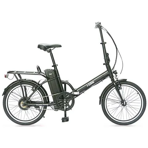 Bicicletta Elettrica Fold Flip Ruote 20'' Telaio Acciaio Motore 250 W