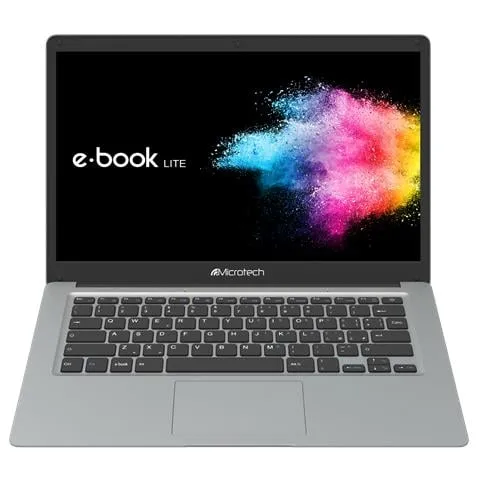 Notebook E-Book Lite Monitor 14.1'' Full HD Intel Celeron N4000 Ram 4GB eMMC 64GB 1xUSB 3.0 Windows 10 Professional Edu
