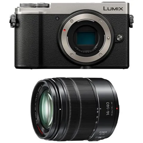 Lumix Gx9 Silver + 14-140