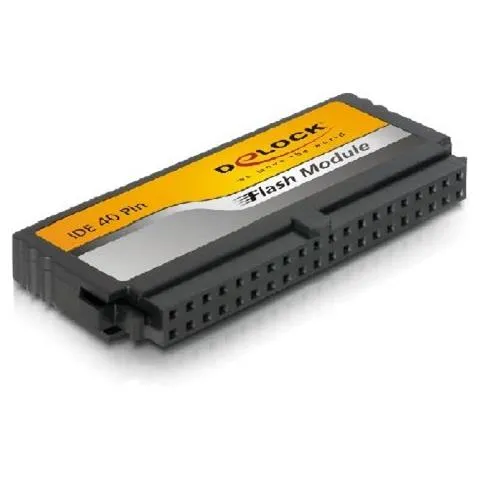 IDE Flash Modul 40Pin 4GB Vertikal, IDE, CE, RoHS, WEEE, -10 - 70 °C, 57 x 22 x 6 mm