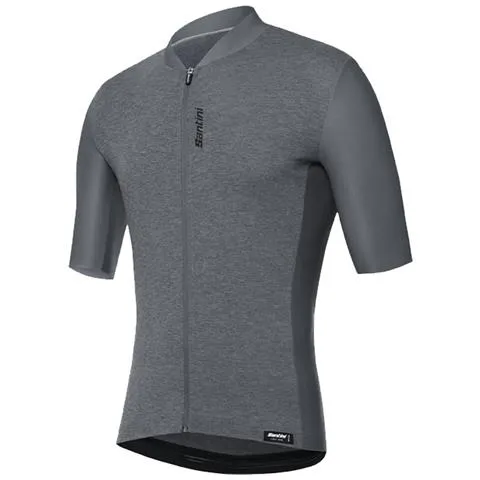 Maglia A Maniche Corte Ciclismo Santini 365 Classe Grigio (m, Grigio)