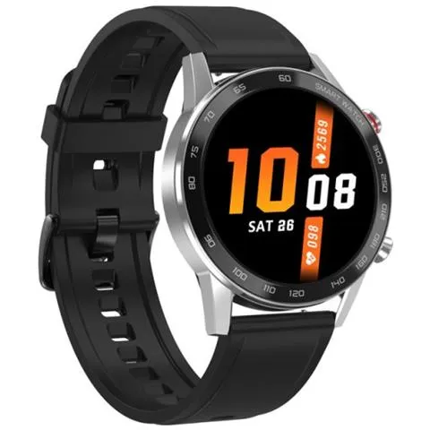 Smart Watch Men Bluetooth Call Ip68 Waterproof Ecg Heat Rate 360*360 Alarm Sleep Business Sport Business Smartwatch  orologi Intelligenti (nero)