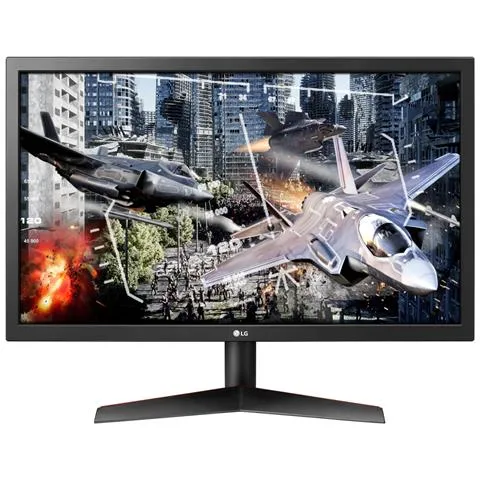 Monitor 23.6'' LCD TN Gaming 24GL600F-B 1920 x 1080 Full HD Tempo di Risposta 1 ms Frequenza di aggiornamento 144Hz
