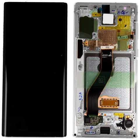 Display Originale Bianco Samsung Galaxy Note 10 N970. Codice Produttore: Gh82-20818b