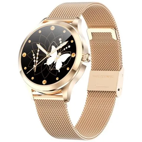 Smart Watch Ladies Dial Ip67 Waterproof Bluetooth Gift Ladies Smartwatch Per Android Ios Fitness Bracciale  smart Watches (oro)