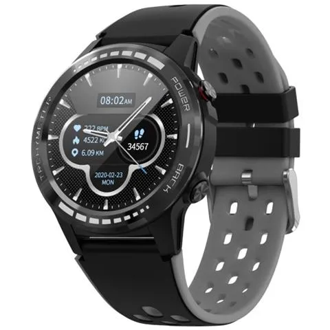Smartwatch Gps Altimetro Barometro Bussola Uomo Donna Lega Ip67 Impermeabile Outdoor Fitness Smart Watch  orologi Intelligenti (grigio)