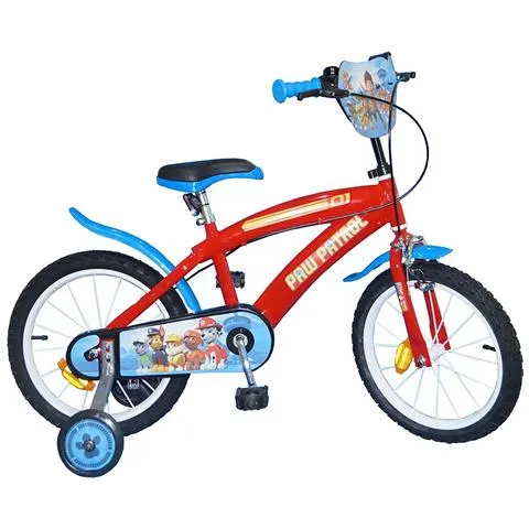 Paw Toims Patrol-bicicletta Per Bambini 12 ''''