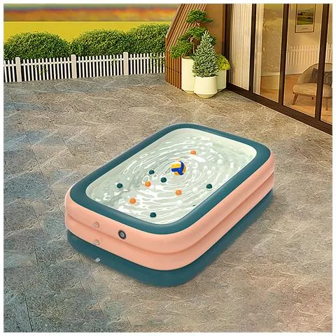 Piscina Per Bambini Gonfiabile Per Bambini Piscina Per Bambini Con Palline Di Sabbia Per L'oceano Giocattoli Da Bagno Quadrati 3 Ml