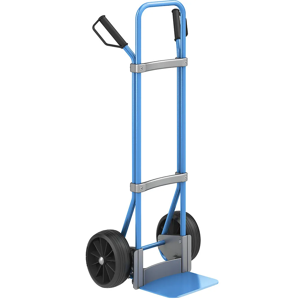 Carrello per sacchi, blu 