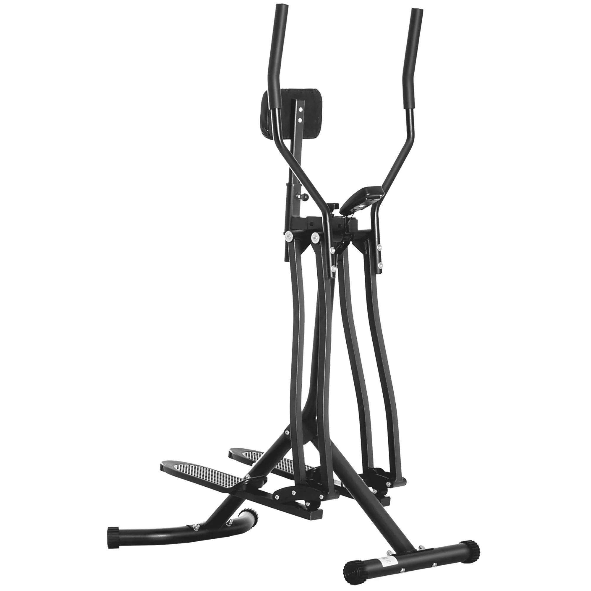  Air Walker Cross Trainer Ellittica per Fitness Allenamento a Casa con Display Nero