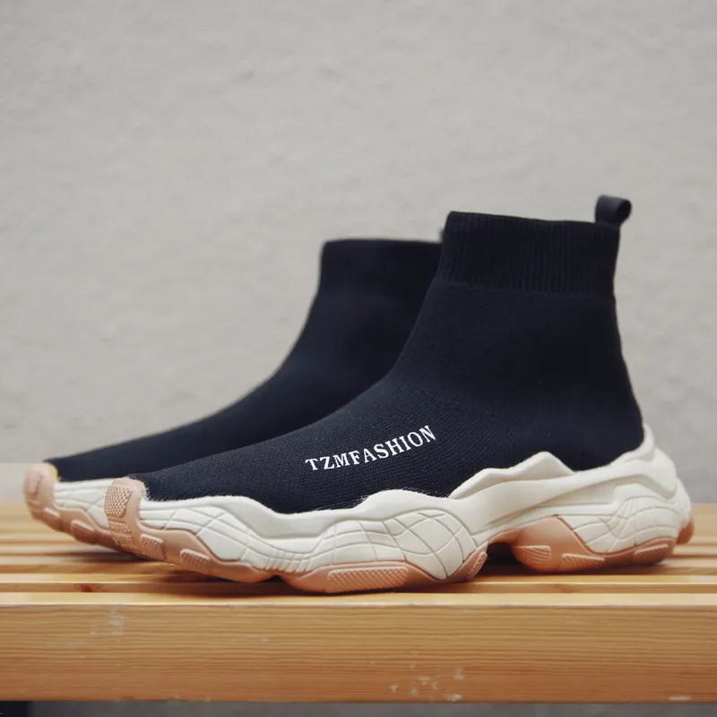 Sneakers da uomo in tessuto comode e resistenti allo scivolamento