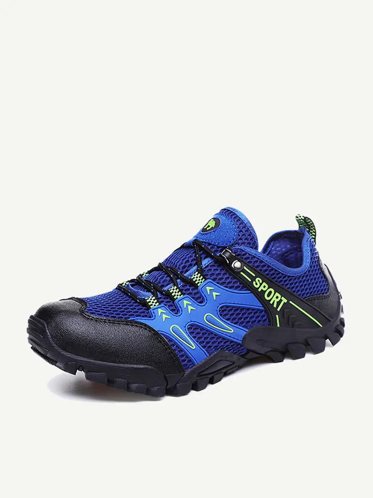 Sneakers da escursionismo casual suola in tessuto a rete da uomo Soft