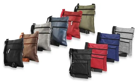 1 o 2 borse a tracolla disponibili in 2 modelli e vari colori