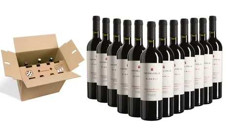 12 bottiglie di vino Montepulciano d'Abruzzo Riserva DOC Tor del Colle Limited Edition, con spedizione gratuita