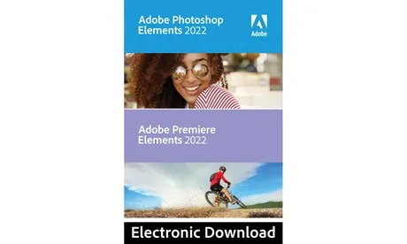 Adobe Photoshop e Premiere Elements 2022, disponibili per PC o Mac e per il numero di dispositivi illimitato