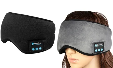 1 o 2 mascherine per gli occhi con cuffie Bluetooth disponibili in 2 colori con spedizione gratuita