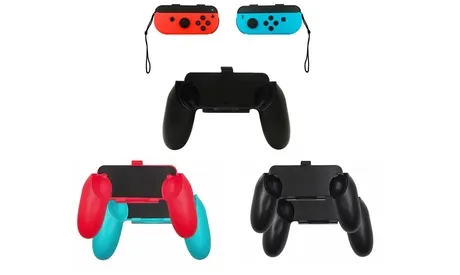 1 o 2 supporti compatibili con controller per Nintendo Switch, disponibili in 2 colori, con spedizione gratuita